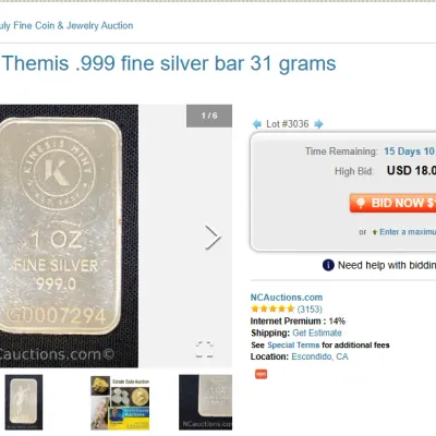 2026 July Fine Coin & Jewelry Auction