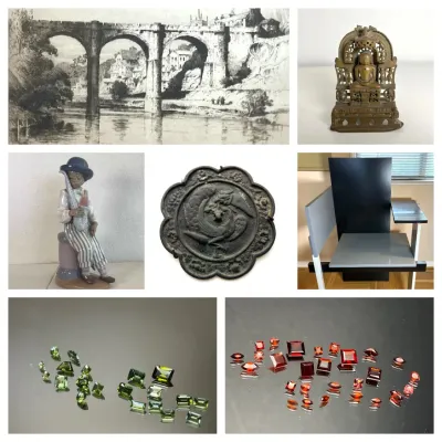 Beverly Hills "THE FLATS" Auction- Antiques, Jewelry, and More- Shipping and Pick Up 7/18!!