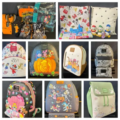 Round 2: DISNEY AUCTION – Backpacks, Bags, Figurines, Accessories & More!! Ends 7/13 6:30pm PU 7/15