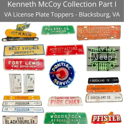 THE KENNETH McCOY COLLECTION - PART 1