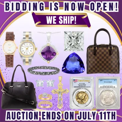 Rolex, LV Bags, Diamonds, Jewelry, Coins, & More! SHIPS!