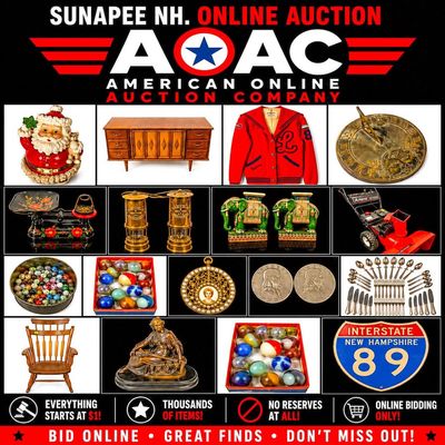 SUNAPEE NH. ONLINE ESTATE SALE AUCTION: STERLING SILVER - ANTIQUES - COINS - JEWELRY - TOOLS - COLLECTIBLES Moving & Estate Sales, Online Auction