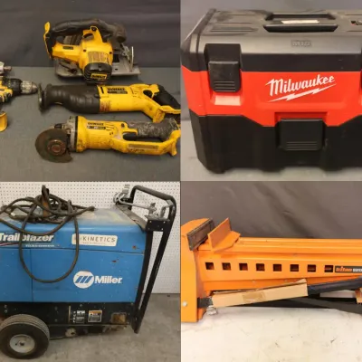 Tools Auction Ending 9/8