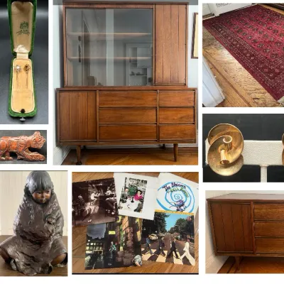 SISTERS IN CHARGE ONLINE AUCTION, ROCKVILLE CENTRE NY - MCM FURNITURE, GOLD, STERLING & MORE!