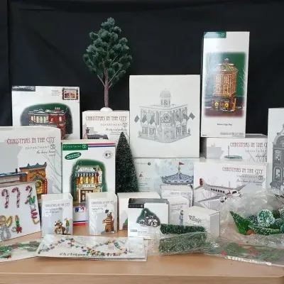 October 2026 Dept 56 Warehouse Online Auction by Caring Transitions - Ends 10/13!