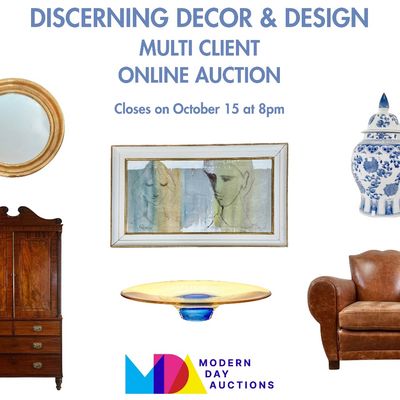 Discerning Decor & Design Multi Client Online Auction by Modern Day Auctions