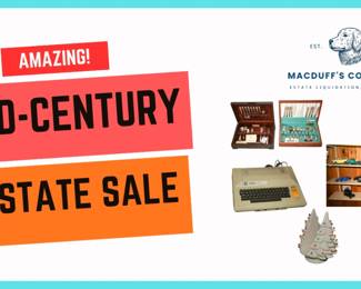 Large Mid Century Home Vintage Everything