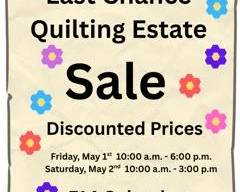 Last Chance Quilt Sale