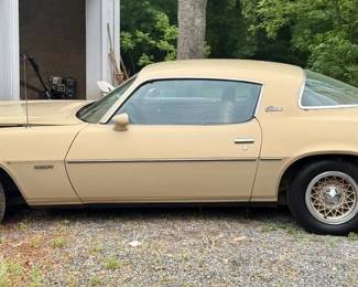 ONLINE AUCTION IN CONOVER,NC 1979 CAMARO