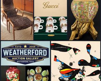 ~Incredible *Online Only* Weatherford Gallery Auction! Fine Furniture, Collectibles, Memorabilia..