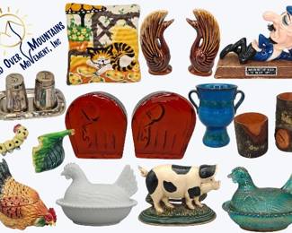 Pottery, Ceramics, Hen On Nests, Barware, Glassware, Teacups/Saucers, Figurines, Gifts and Decor