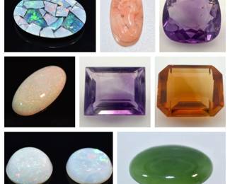 Glint & Glow: A Spectrum of Stunning Stones - Bidding ends 5/6