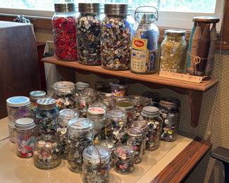 The Rusty Trunk LLC opens to “Buttonjars & Treasures” Estate Sale