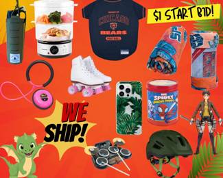 $1 Start Bids: Home Goods, Electronics, Toys, & More! SHIPS!