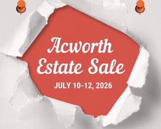Acworth - Hitchcock Furniture, Electric Trains, Paperweight Collection, Artwork and More!