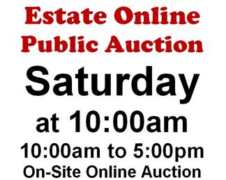 SATURDAY @10:00AM - Northwest Las Vegas Estate Online Auction 5/9/26