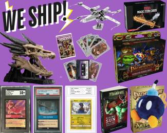Collectibles: TCG (Pokemon & Yu-Gi-Oh Cards), Comics & More! SHIPS!