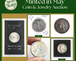 Minted in May: Coin & Jewelry Auction