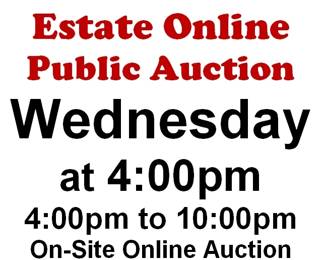 WEDNESDAY @4:00PM - Summerlin Estate Online Auction 5/13/26
