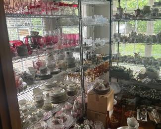 Fabulous Asheboro Estate Sale with TONS of glass and other treasures!