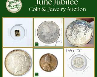 June Jubilee Coin & Jewelry Auction