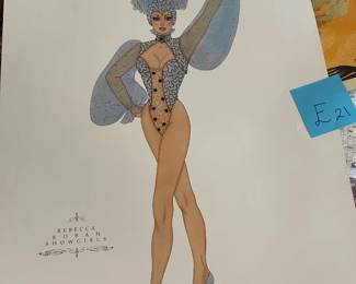 LAS VEGAS SHOWGIRL - ONLINE AUCTION
