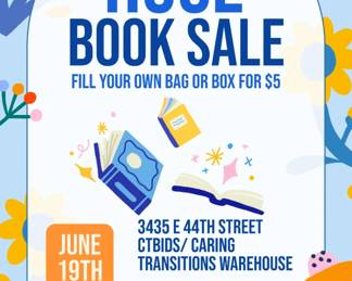 CTBIDS HUGE BOOK SALE - $5 FILL A BAG