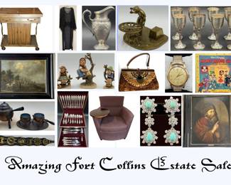 Amazing Fort Collins Estate Sale - Antique Artwork, Sterling Silverware, Jewelry, & so much more!!!