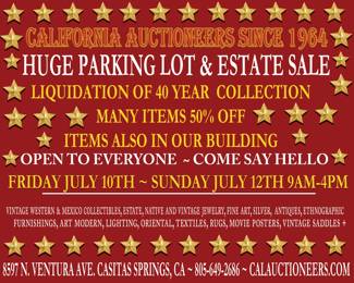 Huge Parking Lot and Estate Sale