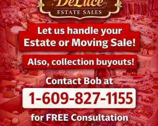 DeLuce Estate Sales Cape May Courthouse 2 Day Sale