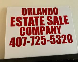 ESTATE OF CHARLES TURZAK …….WINTER PARK ORLANDO ESTATE SALE COMPANY