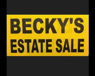 Becky's Estate Sale-Andover
