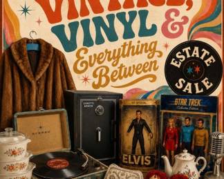 River’s Wind LLC  Vintage, Vinyl & Everything Between Estate Sale
