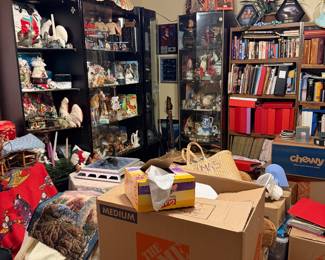 VENDOR’S DREAM…Assortment of Collectibles including Star Trek, Comic Bks, Indian, 50’s, Dolls