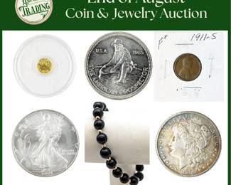 End of August Coin & Jewelry Auction