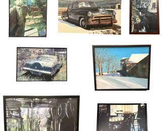 Direct from Ken Orton’s Studio: 62 Artist-Selected Works – 20 Originals Oil on Canvas – With Reserve