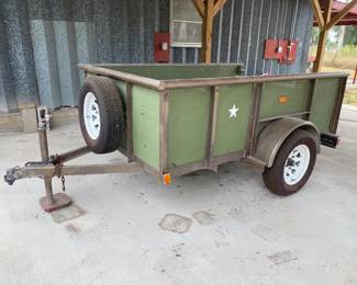 2004 Big Tex 5x8 Utility Trailer Online Auction