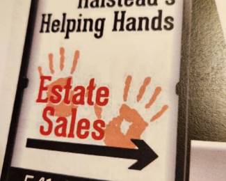 'CREATIVE AND FLAIR' TALENT ESTATE SALE BY HALSTEAD'S HELPING HANDS ESTATE SALES!