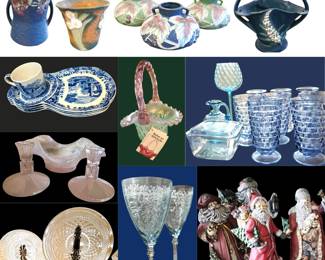 Firethorne Katy Estate Sale- Fostoria, Christmas, Crafts & More