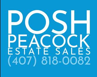 Posh Peacock is in Winter Park - Lake Killarney