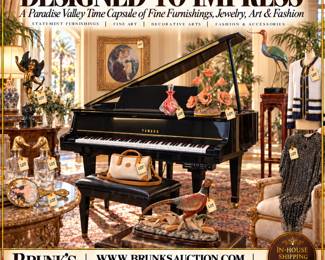 BRUNKS AUCTION - 075 – DESIGNED TO IMPRESS: 