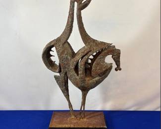 Bertha and the Babes Present Ski & Rafting Equip, Art, Sculptures, Tiffany, Tools, Solari