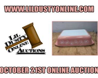 October 21st Online Auction Estate Finds, Vintage Treasures & Unique Discoveries