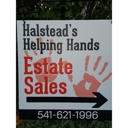 Halstead's Helping Hands Estate Sales logo