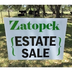 Zatopek Estate Sales logo