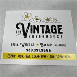 The Vintage Greenhouse logo