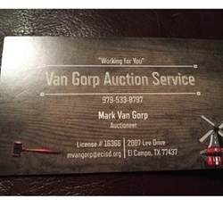 Van Gorp Auction Service logo