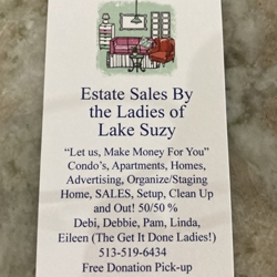 Estate Sales by the Ladies of Lake Suzy in Charlotte County logo