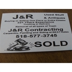 J And R Used Stuff And Antiques logo