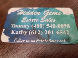 Hidden Gems Estate Sales logo